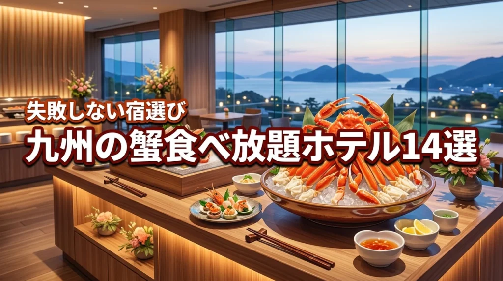 九州の蟹食べ放題ホテルおすすめ14選！失敗しない宿選びの決定版