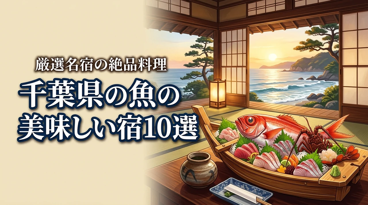 千葉県で魚の美味しい宿おすすめ10選!絶品料理を堪能できる名宿を厳選